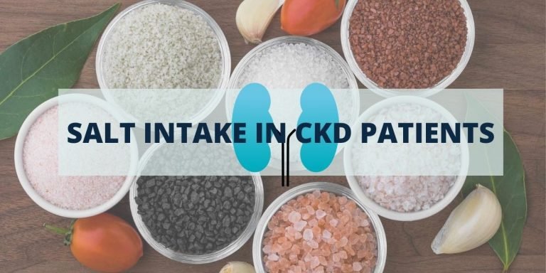 SALT IN TAKE IN CKD PATIENTS
